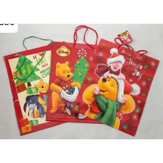 Christmas gift bag Disney Xmas 32*26*14 cm