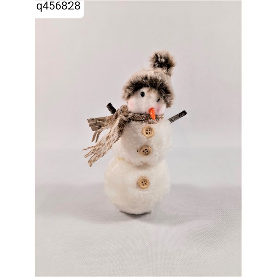 Plush snowman 18cm