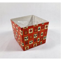 Ajándékdoboz bélelt 16*16cm