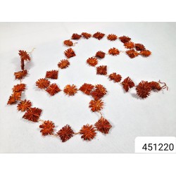 Szalma Karácsonyi Csillag girland