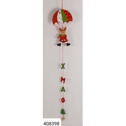 Karácsonyi függődísz fa ejtőernyős figura 55 cm Karácsonyi függődísz fa ejtőernyős figura 55 cm