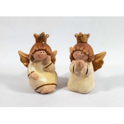Kerámia Angyalkirálylány 13cm