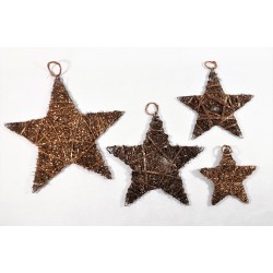 Cane Star hanging decoration