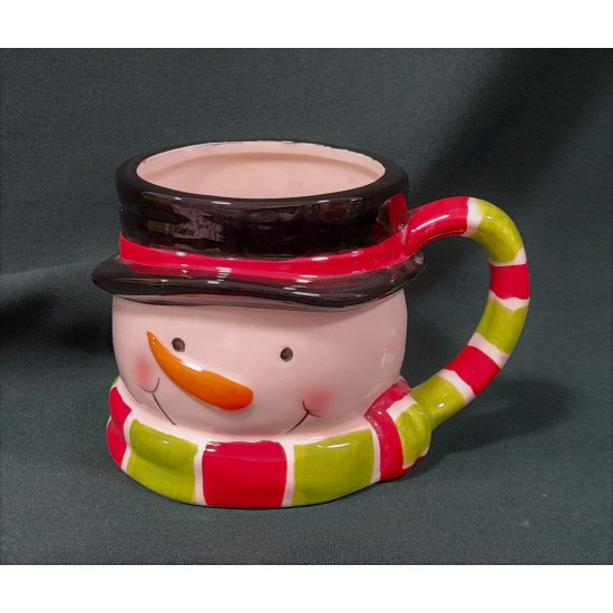 Mug ceramic snowman 300 ml