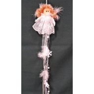 Angyalka függődísz organza ruhában Angyalka függődísz organza ruhában
