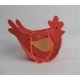 A bag in the shape of a hen or chick