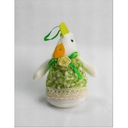 Plüss tyúk 6*12 cm