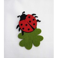 Katica filc hűtőmágnes