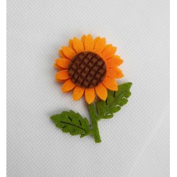 pâslă de floarea soarelui cu magnet