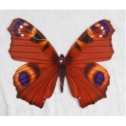 Fluture suspendat colorat 20cm