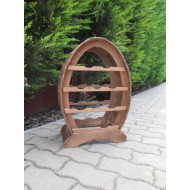 Palacktartó állvány 8 üvegnek 56 cm