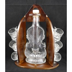 Shooter set with 0,5 l violin bottle