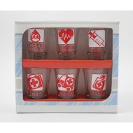 Pálinkás pohár szett*6 Hospital Pálinkás pohár szett*6 Hospital
