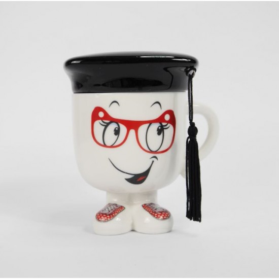 Ceramic mug for graduate