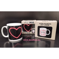 Colour changing mug In my Heart Closed