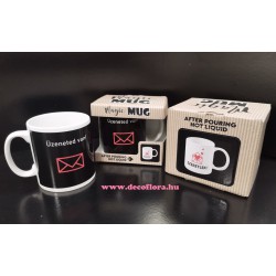 Colour changing mug Love letter