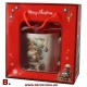 Karácsonyi bögre szett porcelán kanállal Manókarácsony Karácsonyi bögre szett porcelán kanállal Manókarácsony