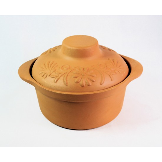 Heat-resistant clay pot 6 liters