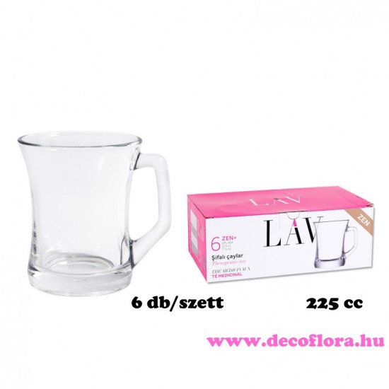 LAV cup set, ZEN model, 6 pcs - ZPL404