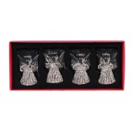 Decorațiuni pentru brad de Crăciun cu ingerasi 6 cm 4 ass Decorațiuni pentru brad de Crăciun cu ingerasi 6 cm 4 ass