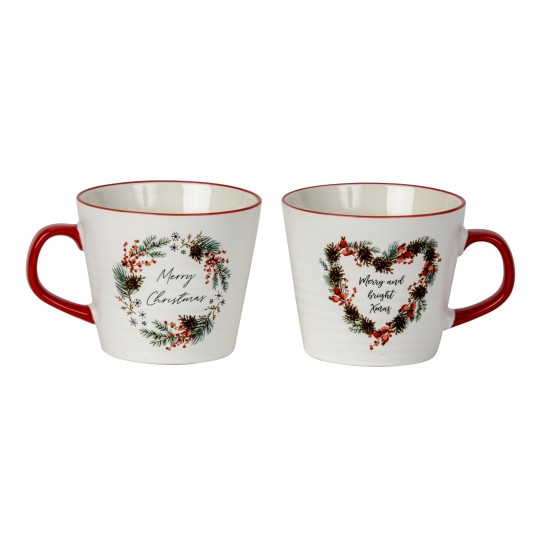 Bögre karácsonyi Baldauf 2 féle 400 ml