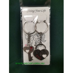 Pereche de brelocuri „Cheia inimii tale” Pereche de brelocuri „Cheia inimii tale”