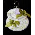 Storey cake plate Lavender field