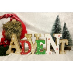 ADVENT decoration 30*10cm