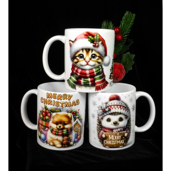 Christmas mug - Christmas pets