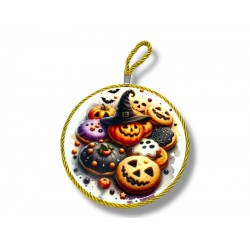 Ceramic coaster Happy Halloween Ceramic coaster Happy Halloween