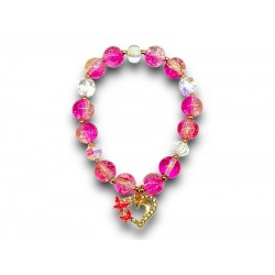 Karkötő Serengeti fém köztesekkel és pillangós duplaszives Charmmal 6 szín