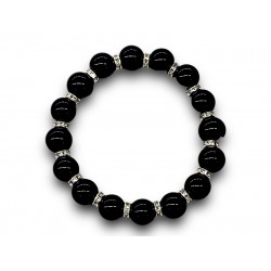 Karkötő Gyöngy dekorált metál köztesekkel