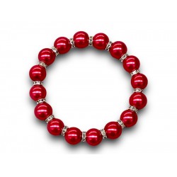 Karkötő Gyöngy dekorált metál köztesekkel