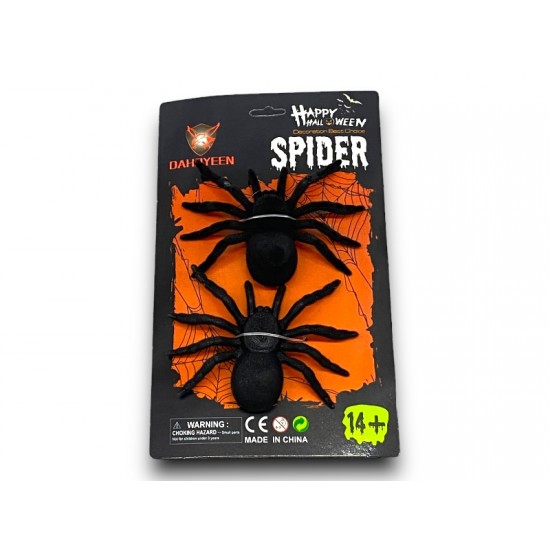 Halloween pók SPIDER 2 darabos Halloween pók SPIDER 2 darabos