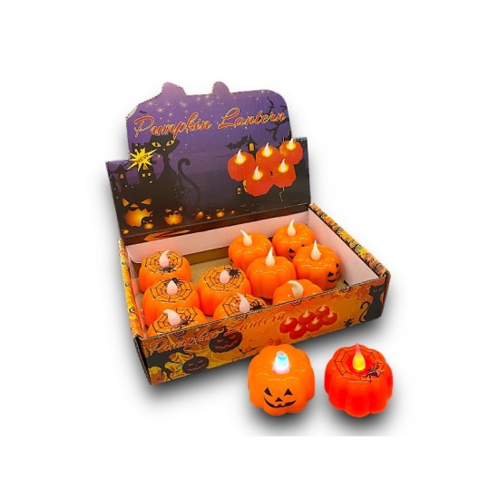 Halloween led mécses 4*5 cm
