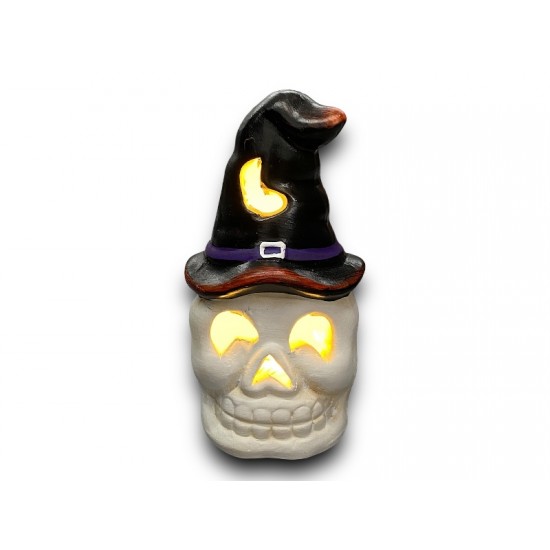 Halloween ceramic pumpkin  2 types + led