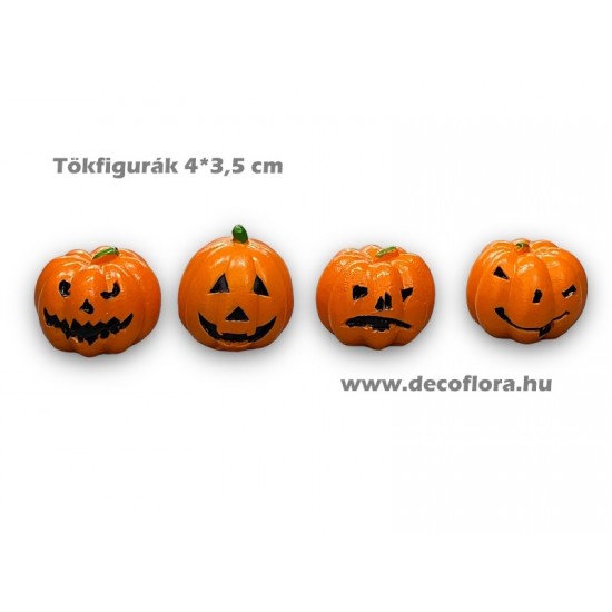 Pumpkin figure 3*4.5 cm