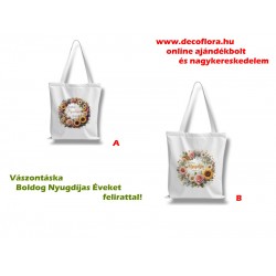 Vászontáska Boldog Nyugdíjas Éveket  Vászontáska Boldog Nyugdíjas Éveket