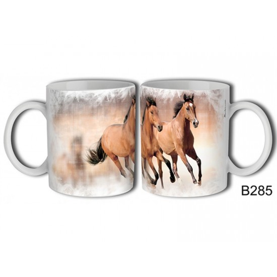 Mug pair of Horses