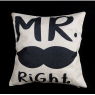 Díszpárna Mr Right Díszpárna Mr Right