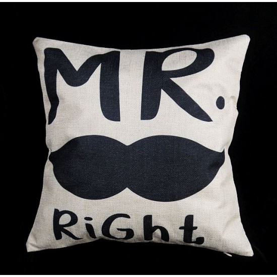 Pillow case Mr Right
