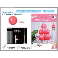 Lufi állványon 80 cm 7 db Lufi állványon 80 cm 7 db