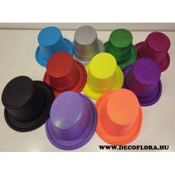 Színes glitteres műanyag cilinder Színes glitteres műanyag cilinder