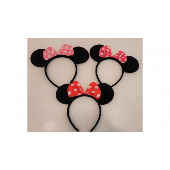 Polka dott Mouse hairband