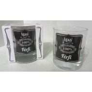 Whiskeys pohár "Igazi férfi" Whiskeys pohár "Igazi férfi"