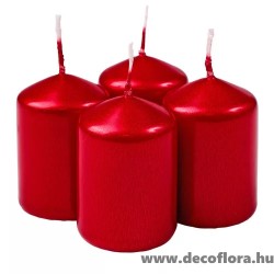 Pillar candle set set of 4 