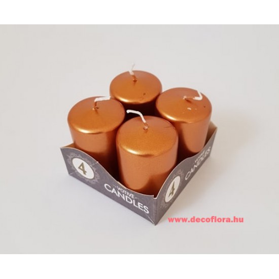 Pillar candle set set of 4