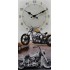 Wall clock 49*26 cm