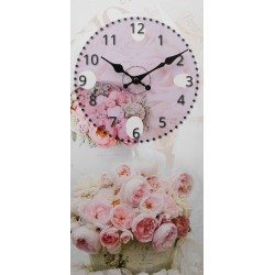 Wall clock 49*26 cm