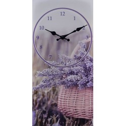 Wall clock Lavender Wall clock Lavender